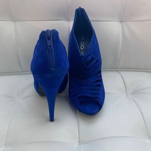 Aldo Blue Booties